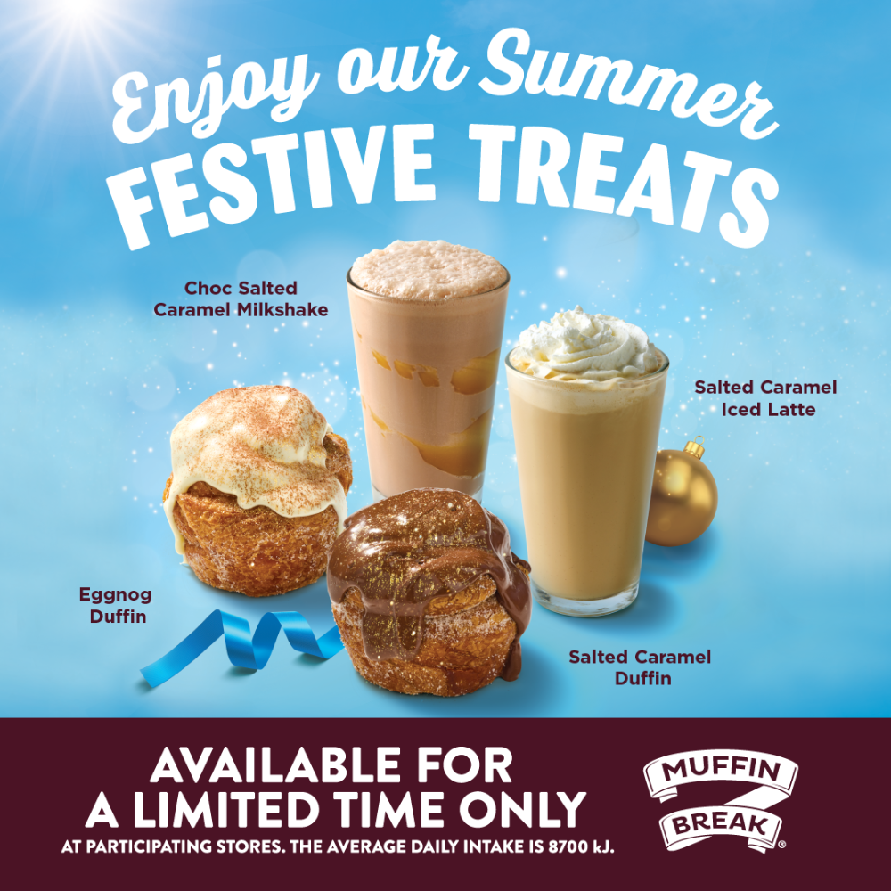 Muffin Break Summer Festive Treats